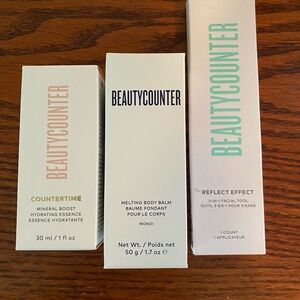3 New in boxes Beautycounter items.